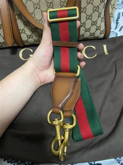 gucci bag strap too long|Gucci bag strap only.